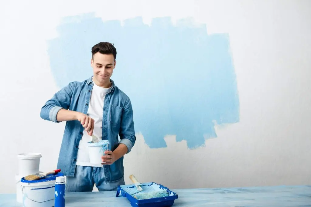 painting the walls